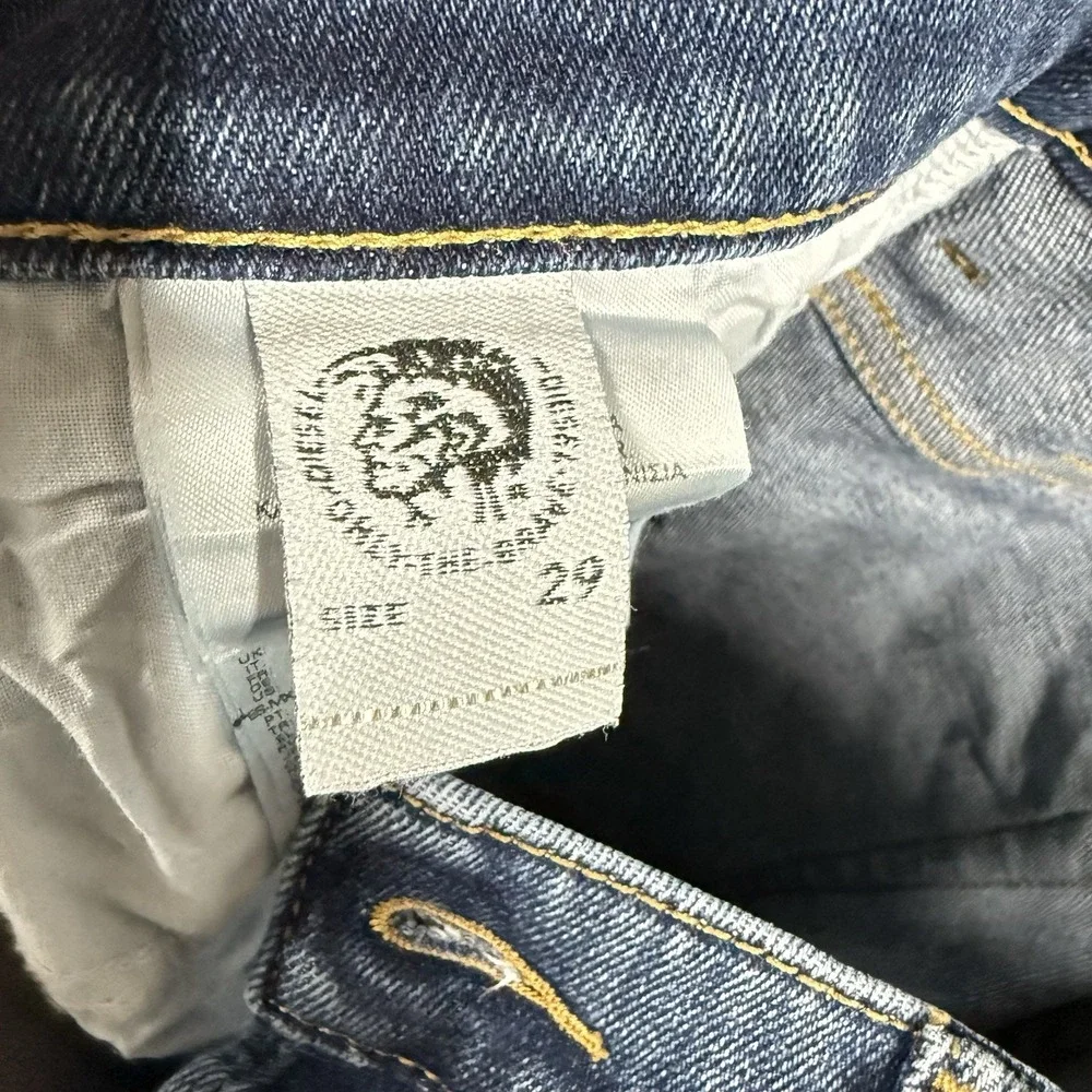 Diesel D-Fining Jeans‎ Men 29x30 Blue Regular Tapered Stretch Medium Wash 09A80